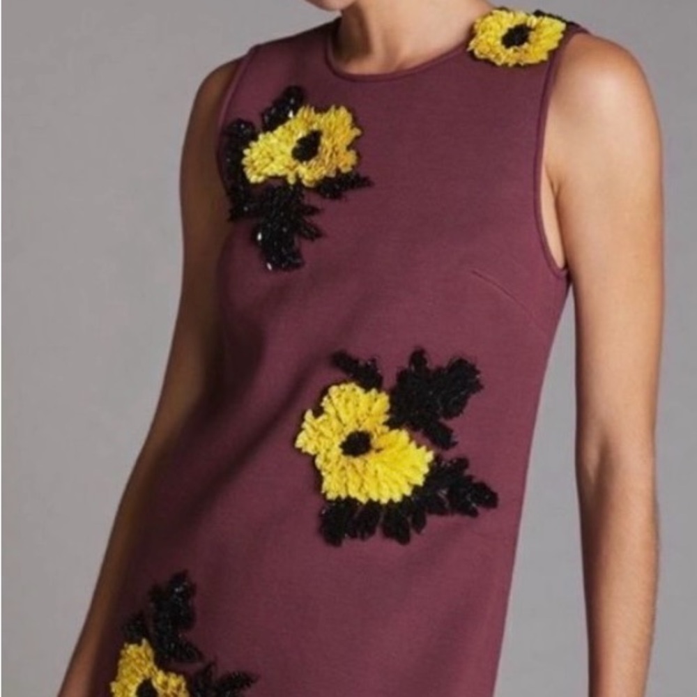 NWT DHRUV KAPOOR (Anthropologie) Mini Shift w/sequin appliques -Size XL